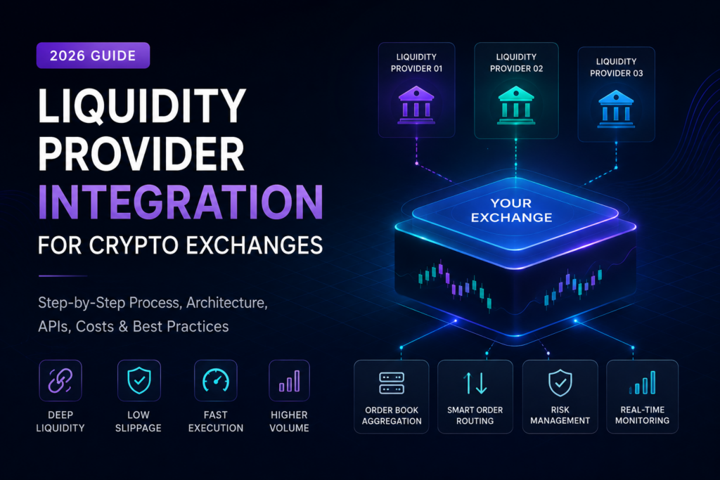 Liquidity provider integration architecture for crypto exchange platforms in 2026